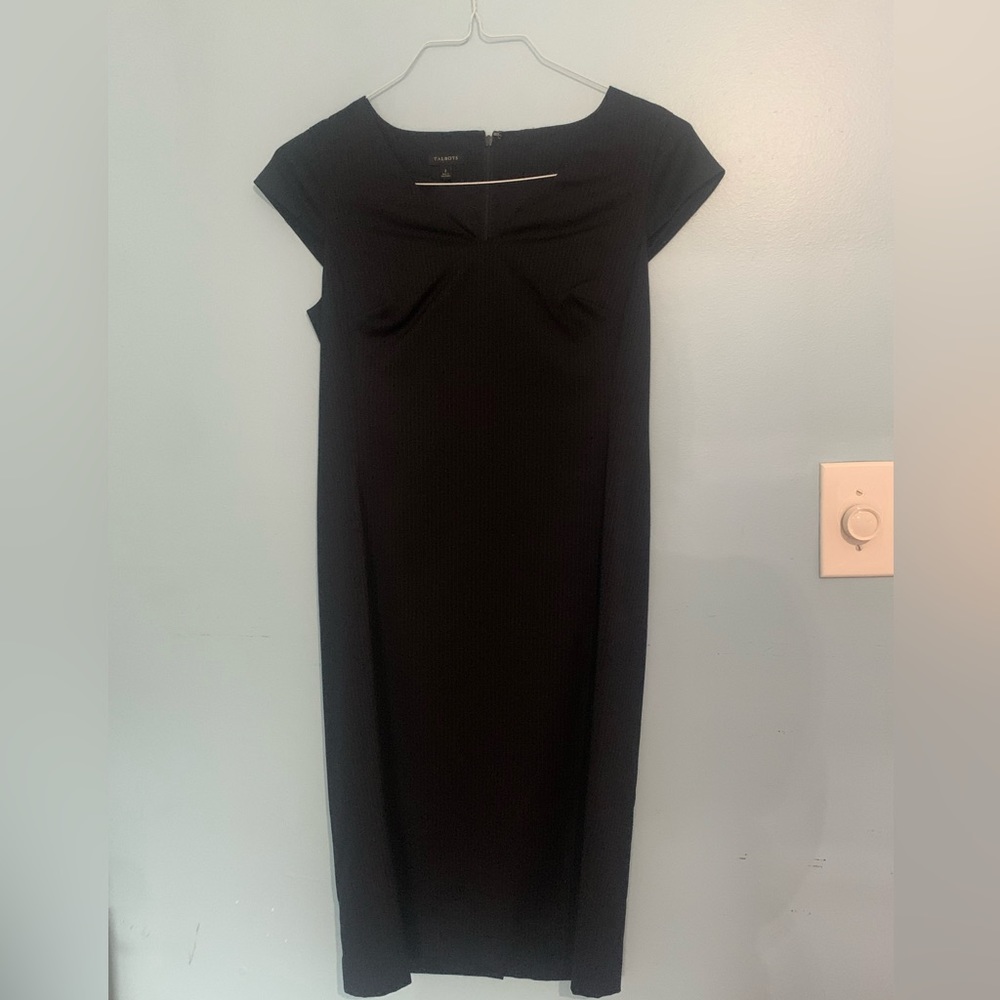 Talbots Business Dress, Navy Blue
